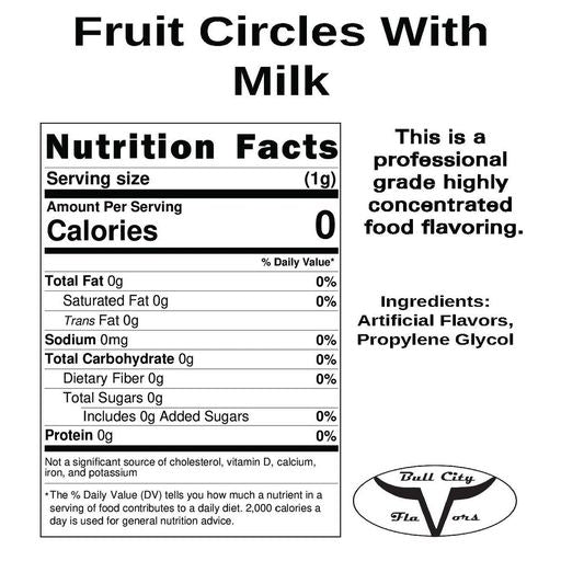 Fruit Circles With Milk Flavor-TFA