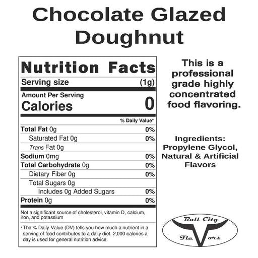Chocolate Glazed Doughnut Flavor-Cap