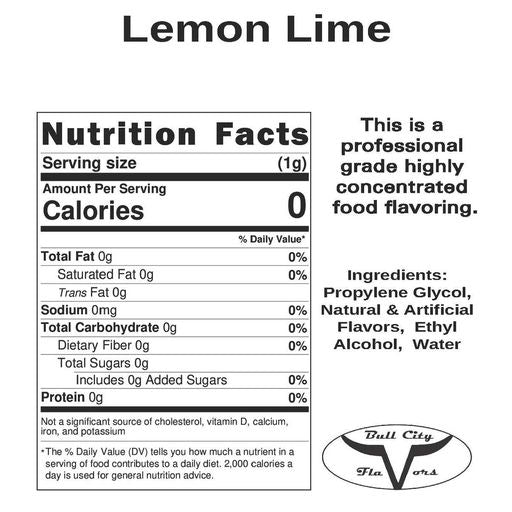 Lemon Lime Flavor-Cap