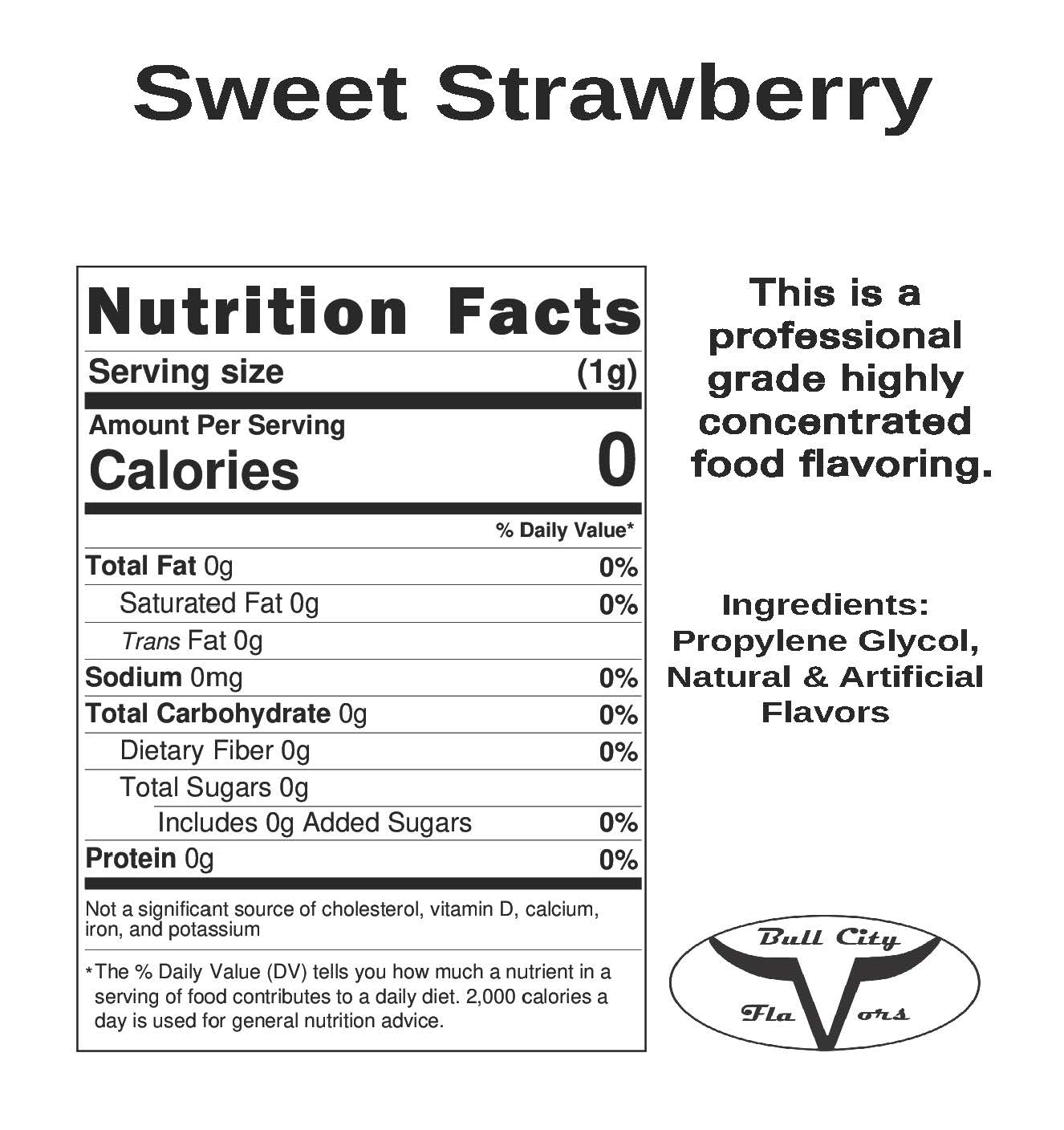 Sweet Strawberry Flavor-Cap