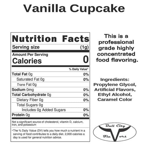 Vanilla Cupcake Flavor-Cap