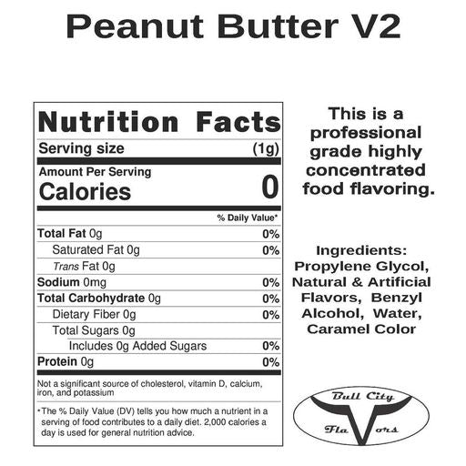 Peanut Butter V2 Flavor - Cap