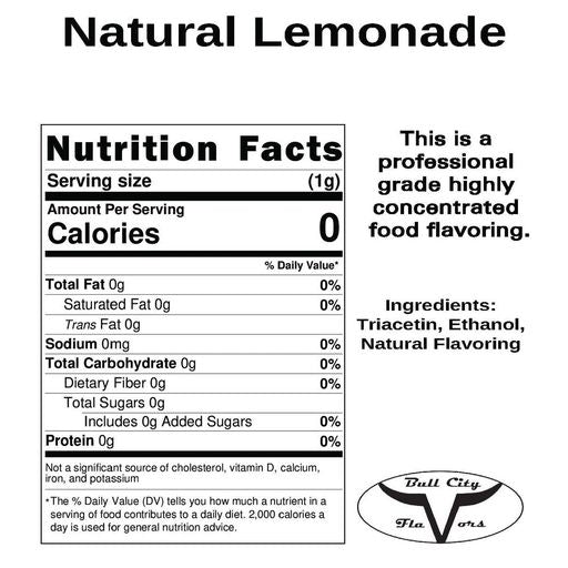 Natural Lemonade Flavor-FW