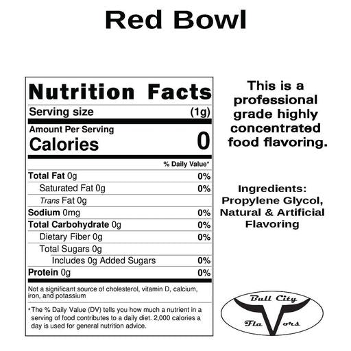 Red Bowl Flavor-FW