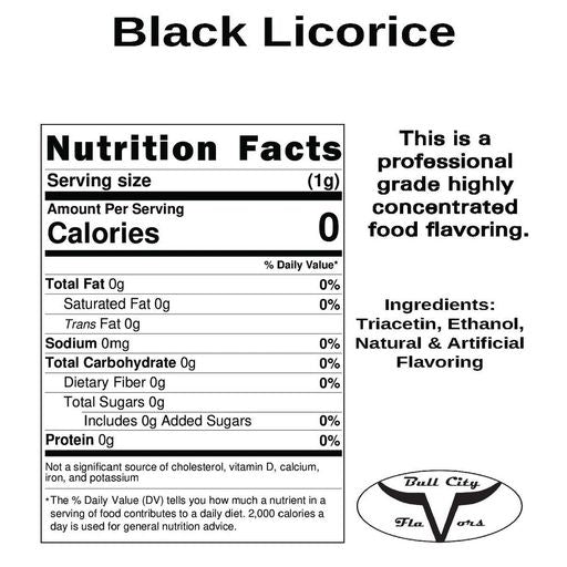 Black Licorice Flavor-FW