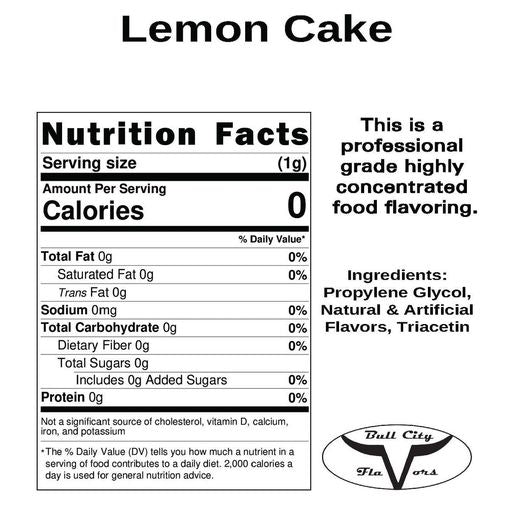 Lemon Cake Flavor-INW