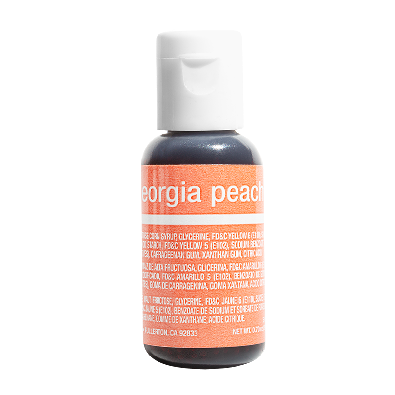 Georgia Peach Chefmaster Liqua-Gel 0.7oz