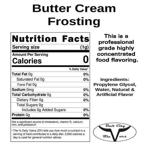 Butter Cream Frosting Flavor-SC-WF