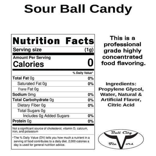 Sour Ball Candy Flavor-SC-WF