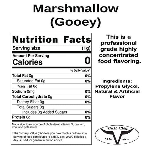 Marshmallow (Gooey) Flavor-SC-WF