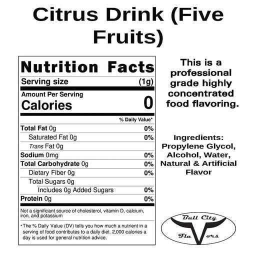 Citrus Drink (Five Fruits) Flavor-WF