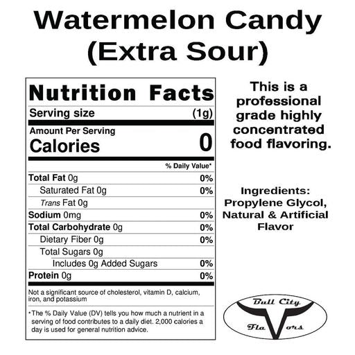 Watermelon Candy (Extra Sour) Flavor-SC-WF