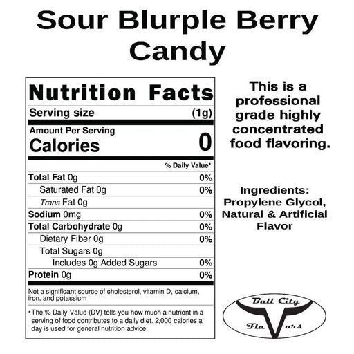 Sour Blurple Berry Candy-SC-WF