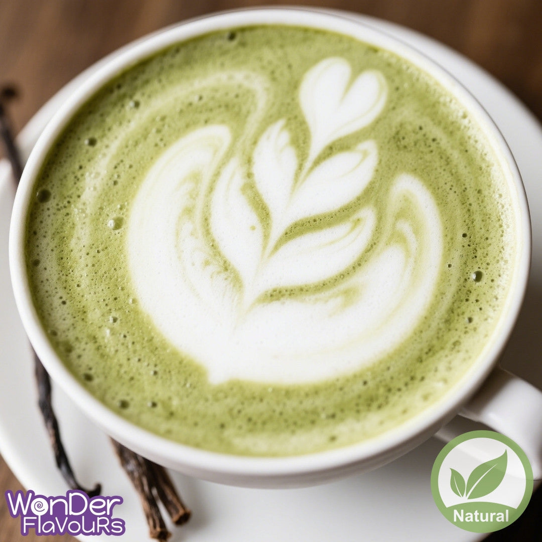 Natural Vanilla Matcha Latte-WF