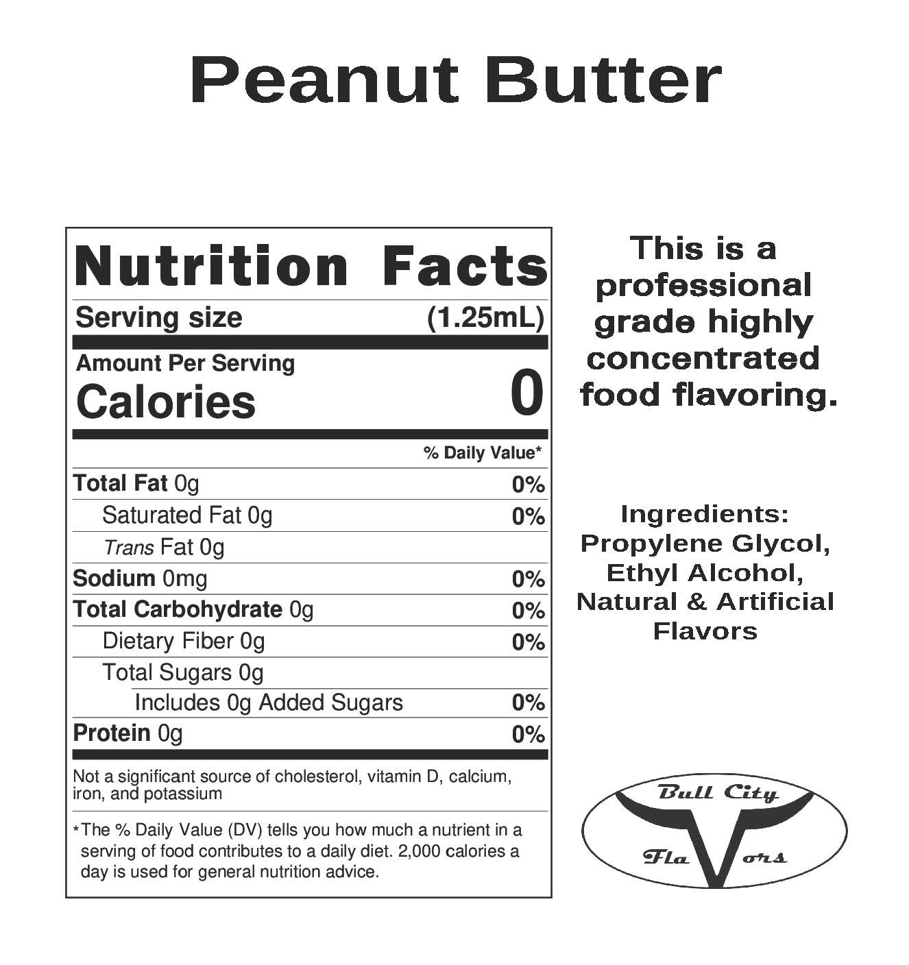 Peanut Butter-FLV