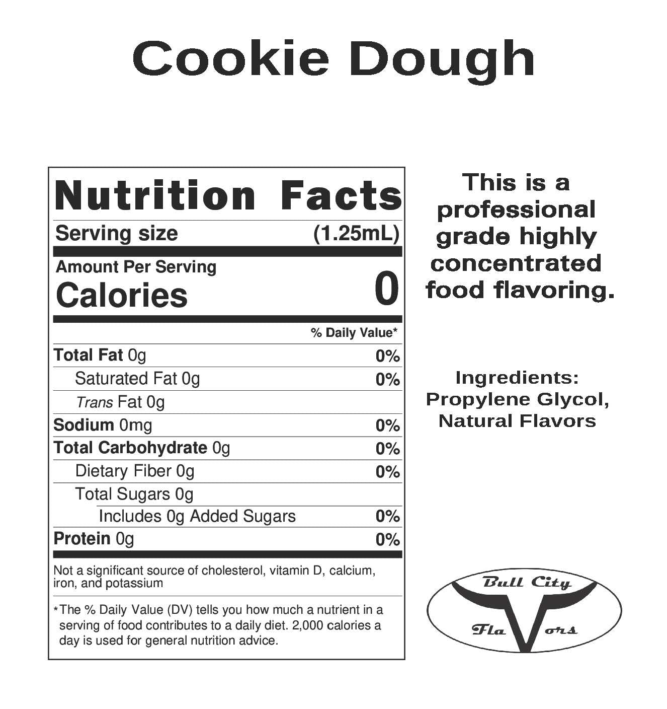 Cookie Dough Flavor-FLV