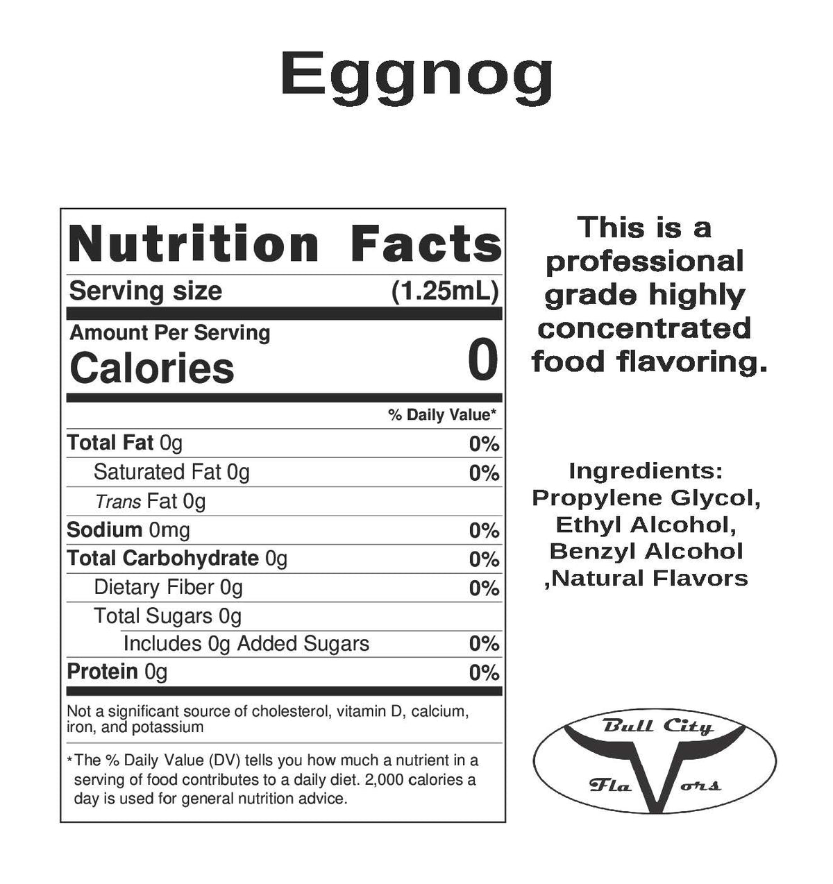 Eggnog Flavor-FLV