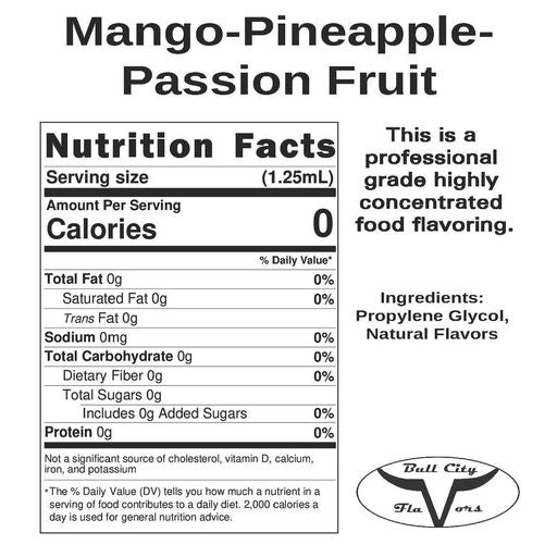 Mango-Pineapple-Passion Fruit Flavor-FLV