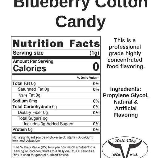 Blueberry Cotton Candy Flavor-FW