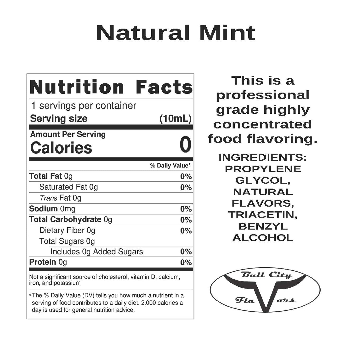 Natural Mint Flavor-FLV