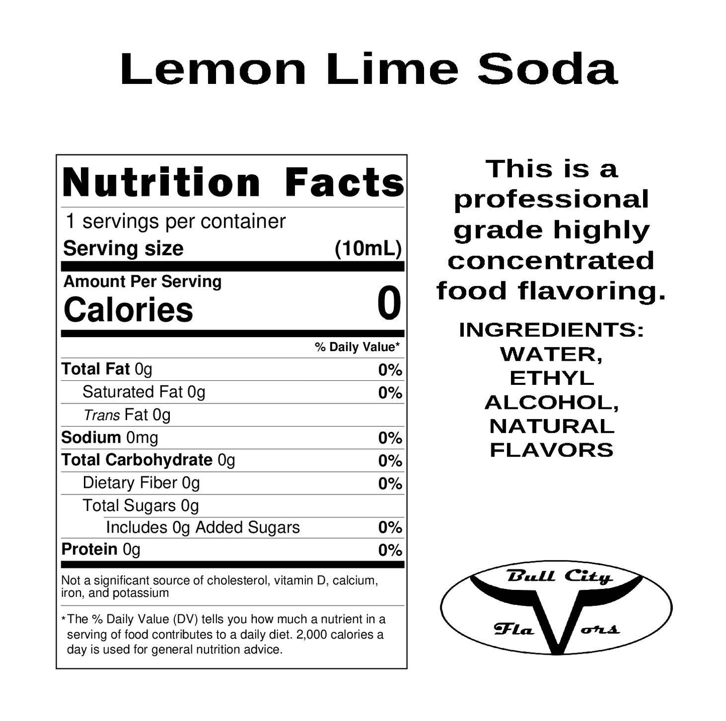 Lemon Lime Soda Flavor-FLV