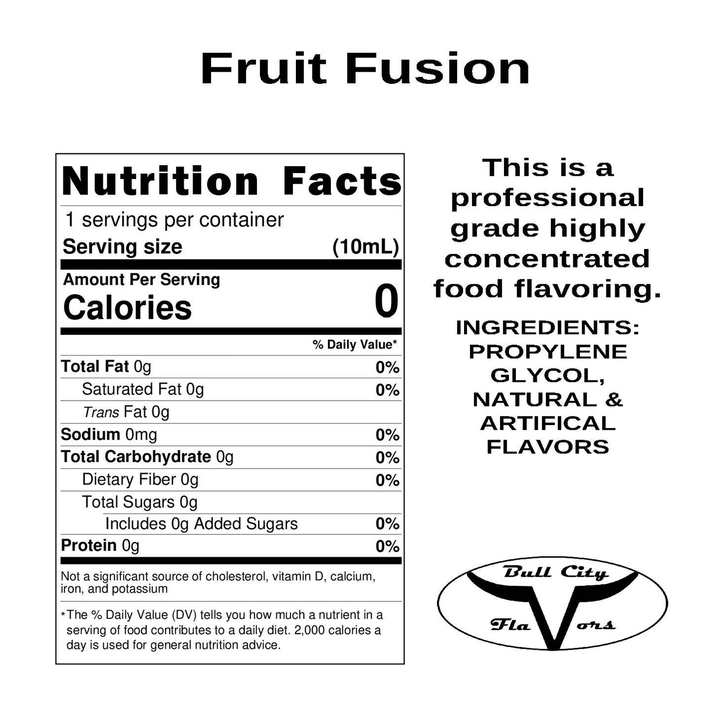 Fruit Fusion Flavor-FLV