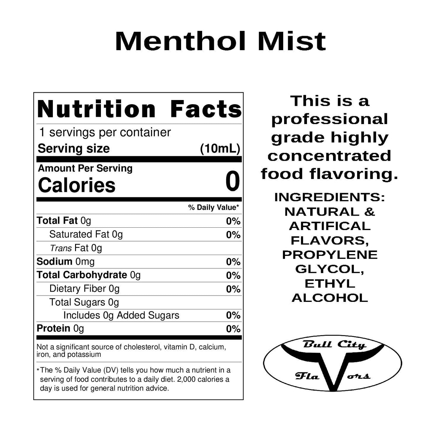 Menthol Mist Flavor-FLV