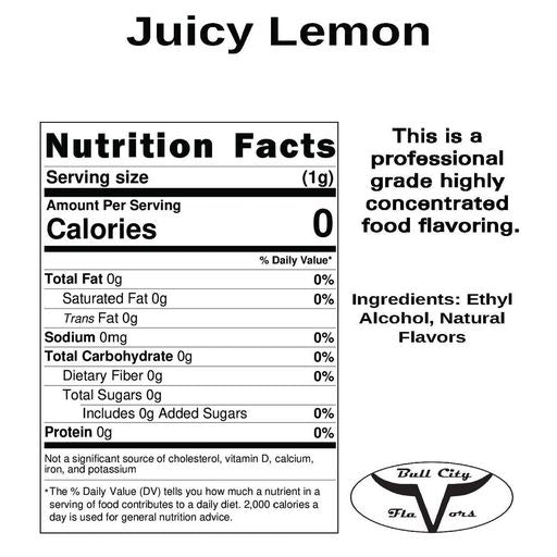 Juicy Lemon Flavor -SSA