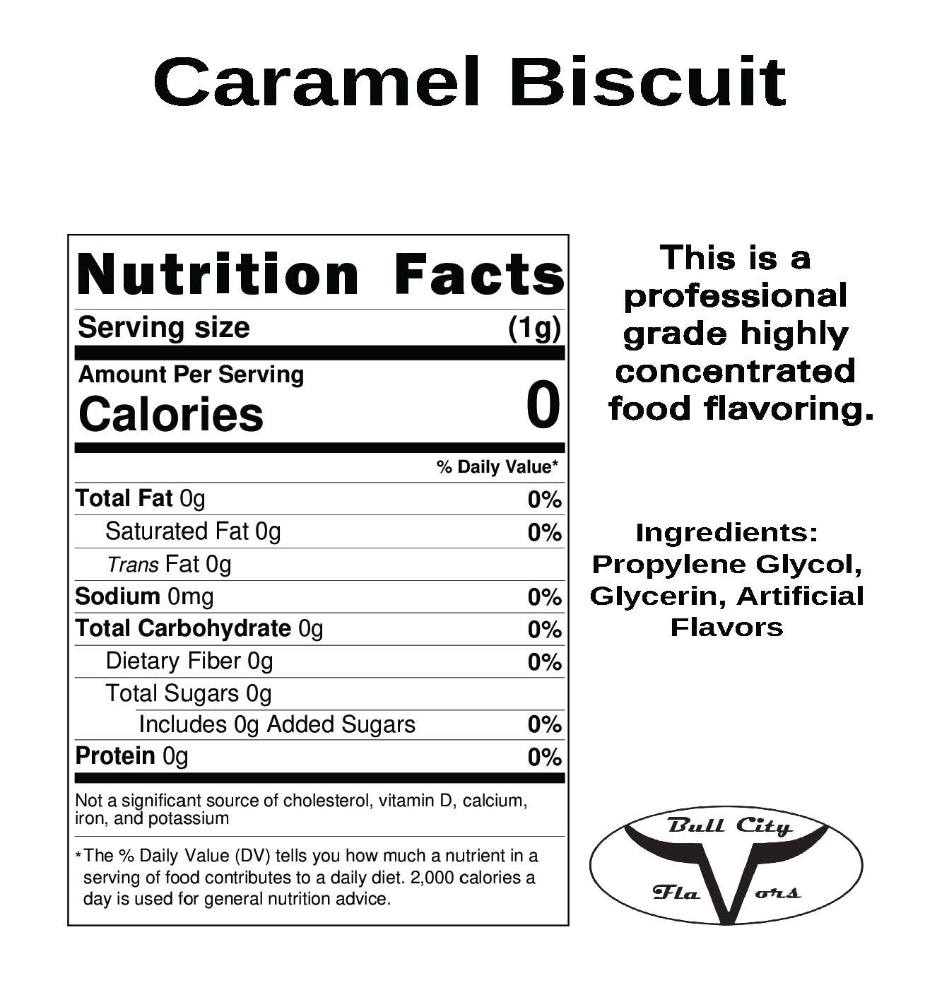 Caramel Biscuit Flavor-SSA
