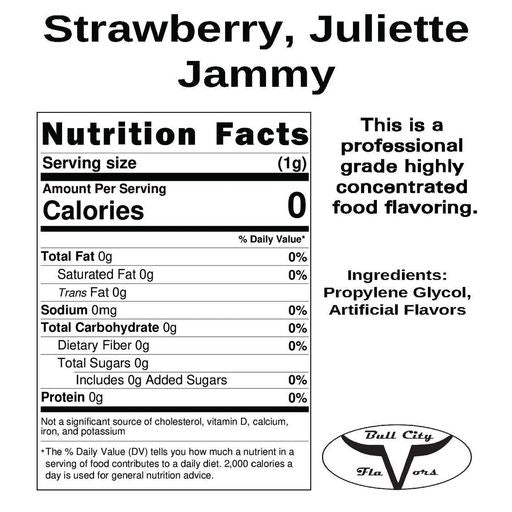 Strawberry, Juliette Jammy Flavor-SSA