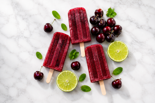 Very Cherry Popsicles