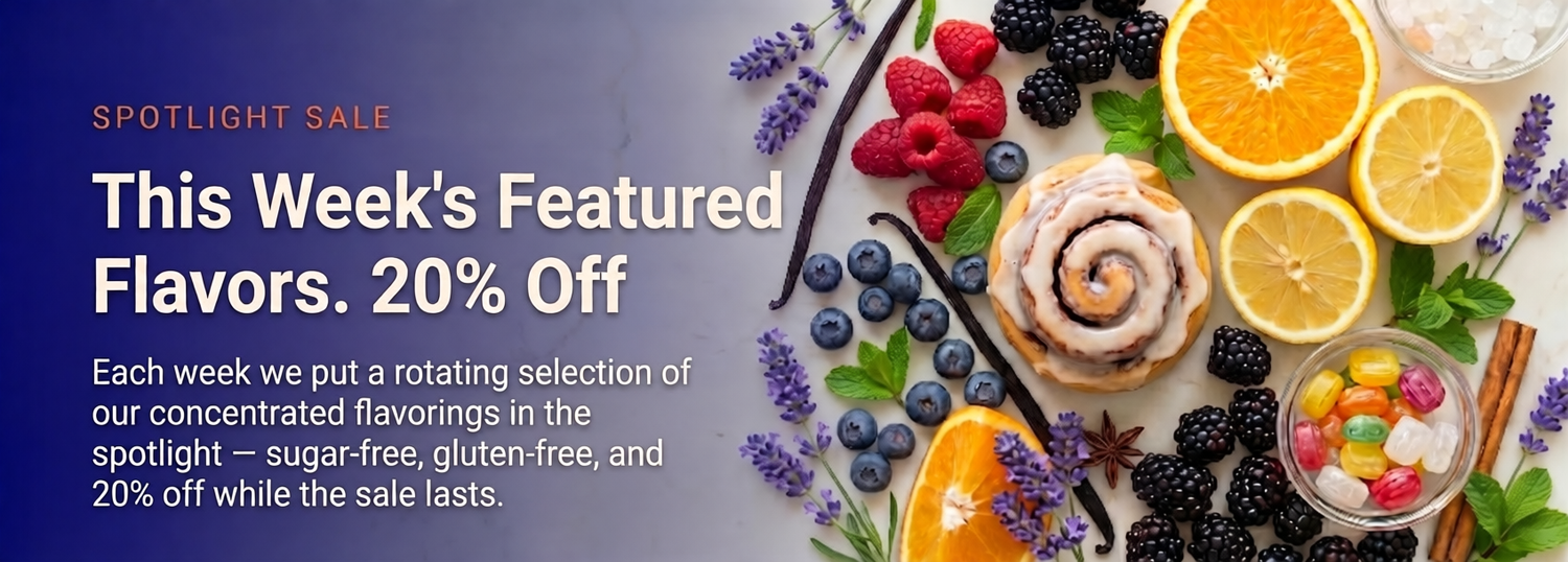 20% off all spotlight flavors.  No coupon needed.
