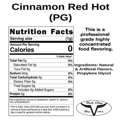 Cinnamon Red Hot (PG) Flavor-TFA
