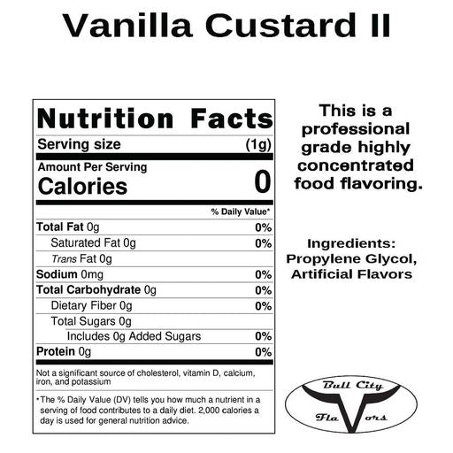 Vanilla Custard II Flavor-TFA