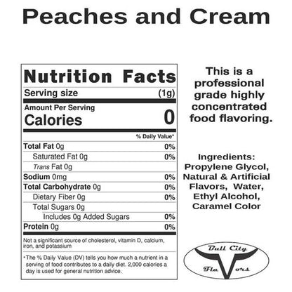 Peaches and Cream Flavor-Cap