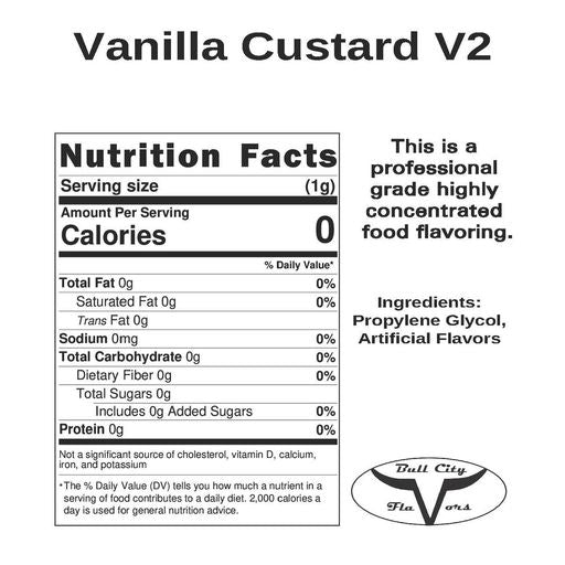 Vanilla Custard V2 Flavor-Cap