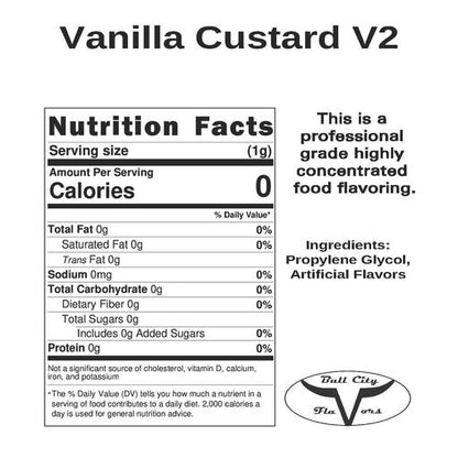 Vanilla Custard V2 Flavor-Cap