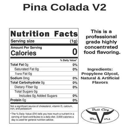 Pina Colada V2 Flavor-Cap