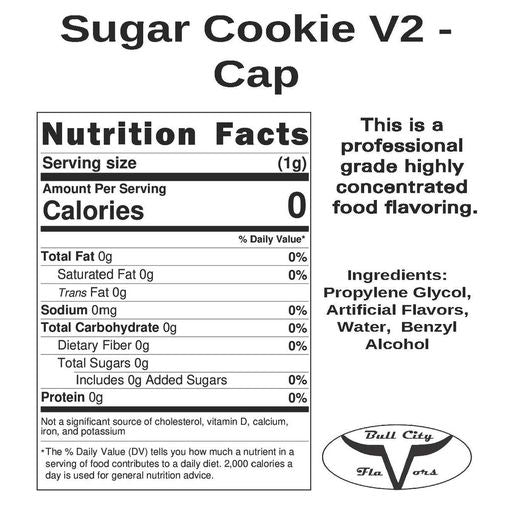 Sugar Cookie V2 Flavor - Cap