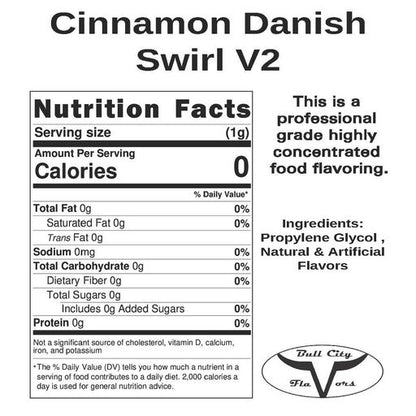 Cinnamon Danish Swirl V2 Flavor - Cap