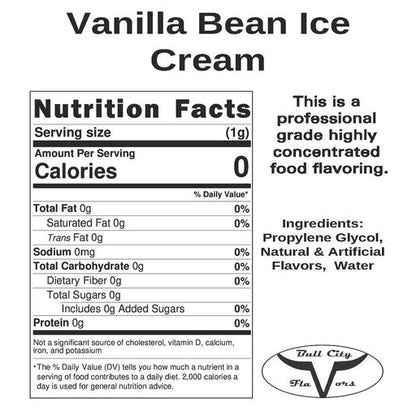 Vanilla Bean Ice Cream Flavor-Cap