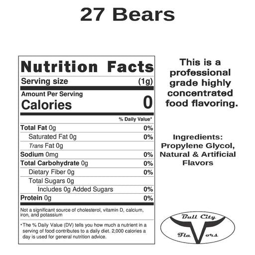 27 Bears Flavor-CSL