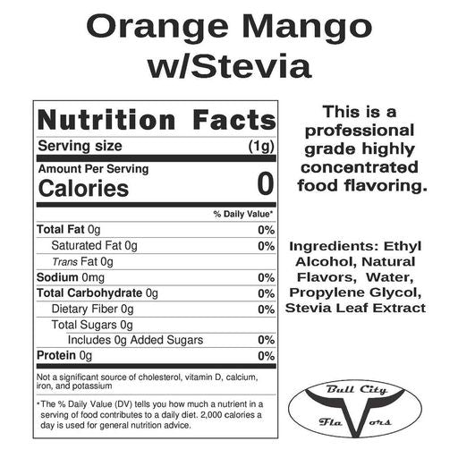 Orange Mango W/Stevia Flavor-Cap