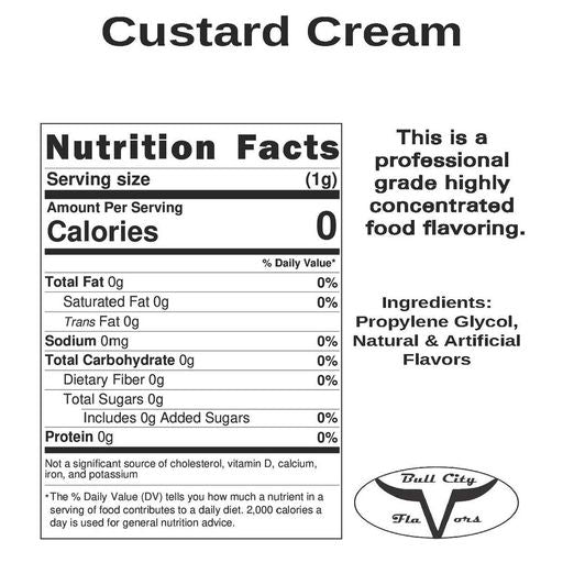 Custard Cream Flavor-Cap
