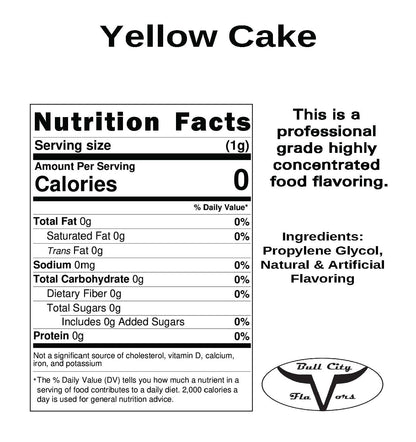 Yellow Cake Flavor-FW