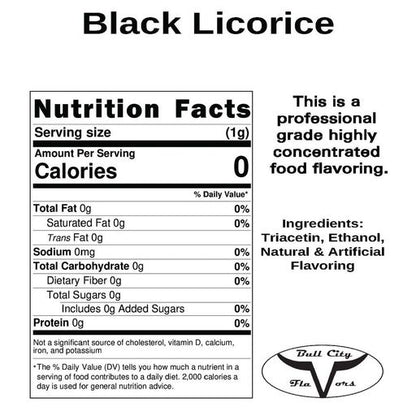 Black Licorice Flavor-FW