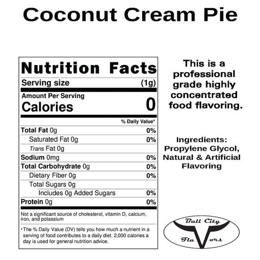 Coconut Cream Pie Flavor-FW