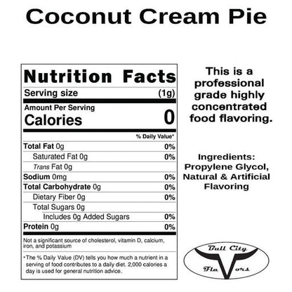 Coconut Cream Pie Flavor-FW