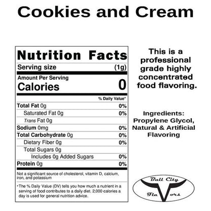 Cookies and Cream Flavor-FW