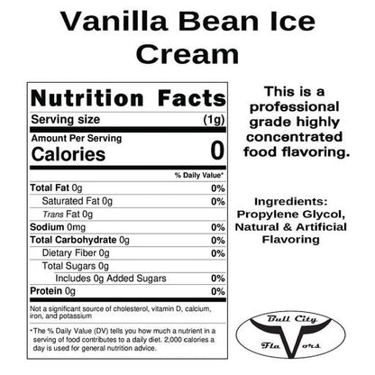 Vanilla Bean Ice Cream Flavor-FW